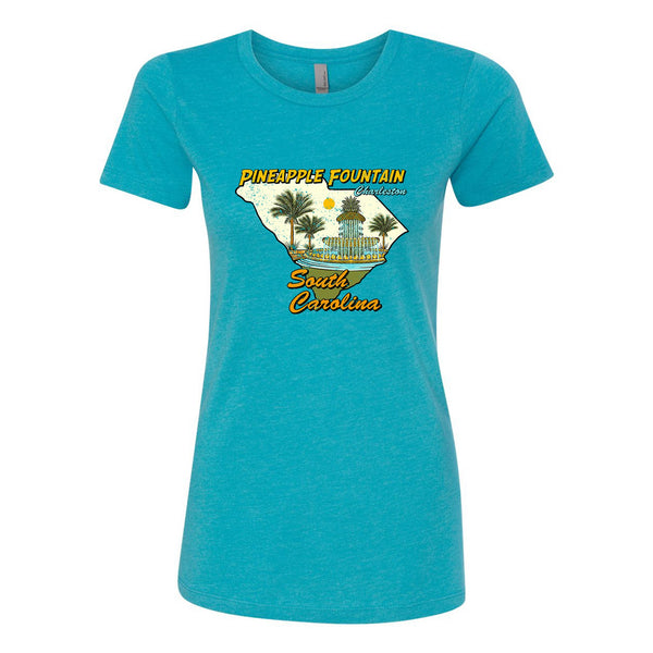 Pineapple Fountain T-Shirt (Women's)